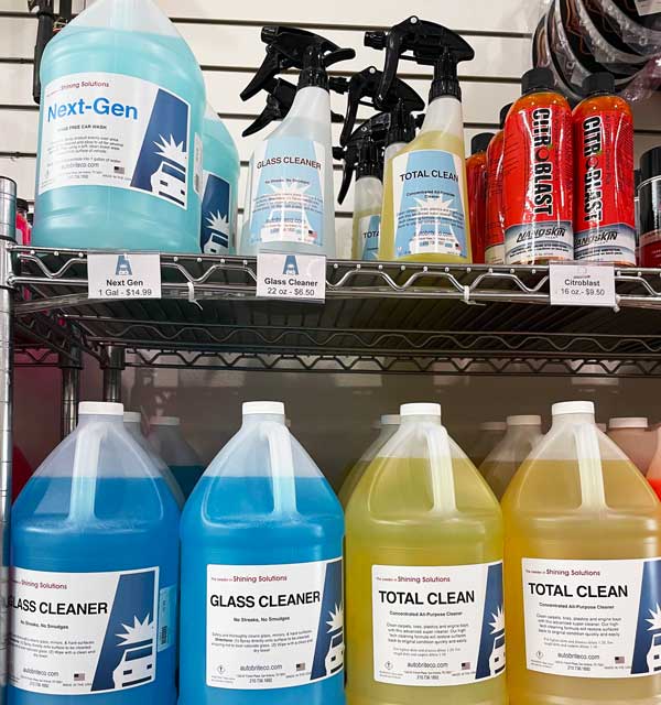 Detailing supplies online