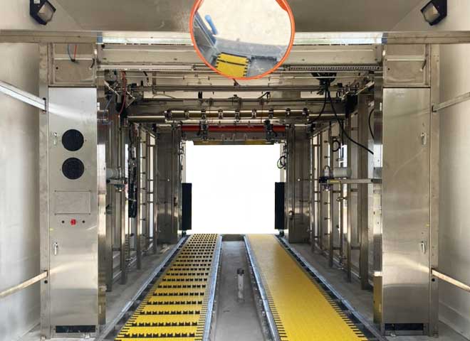 After In-Bay Car Wash Conversion