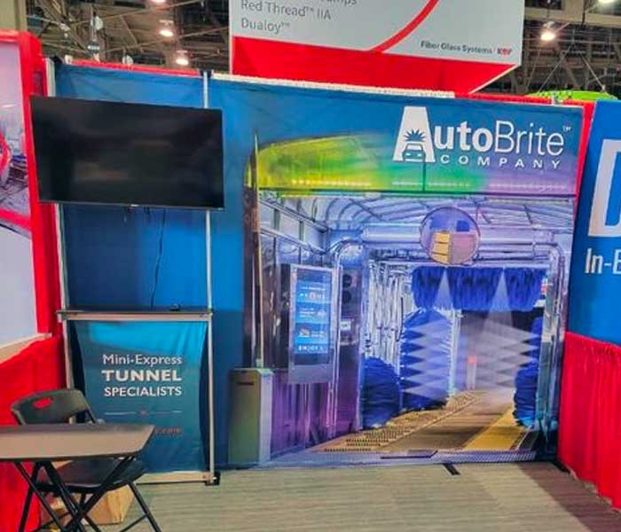 AutoBrite NACS tradeshow booth